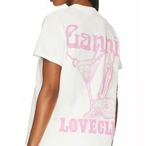 Ganni Loveclub Relaxed T-Shirt